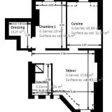 Appartement 2 pièces / 47 m² / 465 000 € FAI / PARIS-18E-ARRONDISSEMENT